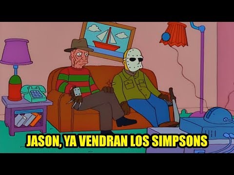 El Dia En Que Freddy Krueguer y Jason Voorhees Invadieron Los Simpsons