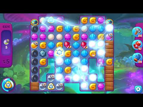 Fishdom 6324 Super Hard Level - 17 moves - NO BooSTERS