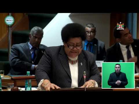 Fijian Assistant Minister for iTaukei Affairs, Hon. Selai Adimaitoga response to 2020 - 2021 Budget