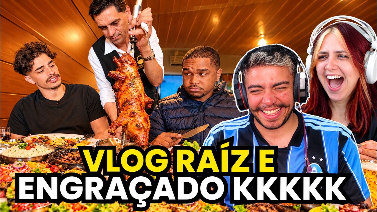 BISTECONE E O MELHOR ALMOÇO DA SUA VIDA ( gabriel pagou a conta ) | REACT