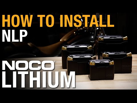 How To Install NOCO Lithium Powersport Batteries