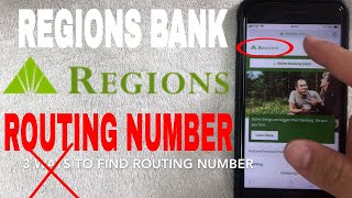✅  Regions Bank ABA Routing Number - Where Is It 🔴