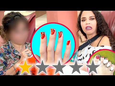 I WENT TO THE WORST REVIEWED NAIL SALON IN ANOTHER CITY Video