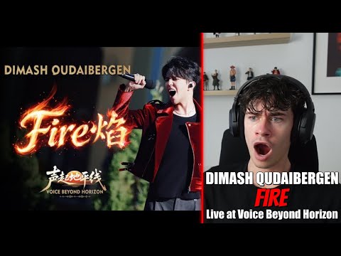 WHAT CAN'T HE DO?! | Dimash Qudaibergen - FIRE (Live at Voice Beyond Horizon) | Reaction