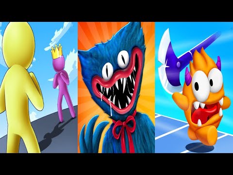 GIANT RUSH vs MONSTER EVOLUTION vs GIANT BLOB - Triple Game