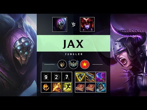 Jax Jungle vs Shyvana - VN Challenger Patch 25.20