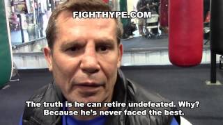 JULIO CESAR CHAVEZ SR. RIPS INTO FLOYD MAYWEATHER: "I WOULD'VE KNOCKED HIM OUT"
