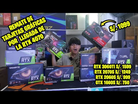 REMATE DE TARJETAS GRÁFICAS CON LA LLEGADA DE LA RTX 4070 | ESTO SE VA A DESCONTROLAAAR!