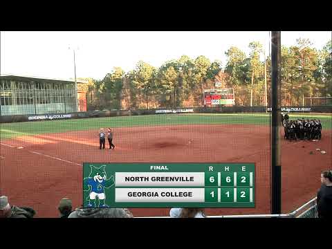 GC Softball DH vs. North Greenville