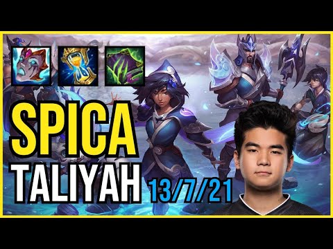 SPICA - TALIYAH vs. OLAF Jungle | NA MASTER | PATCH 11.1