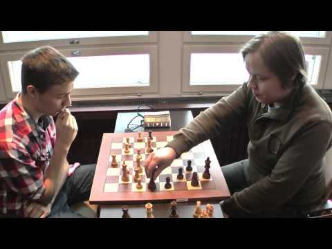 Educa messujen shakkiottelu Ebeling Nybäck 3 pelaajat ja yleisö