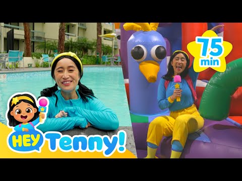 [📺TV] Tenny Goes Camping + more | Indoor Playground | Educational Video for Kids | Hey Tenny!