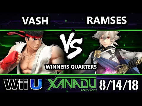 S@X 263 Smash 4 - Vash (Ryu, Cloud) Vs. Ramses (Corrin) - WiiU Winners Quarters