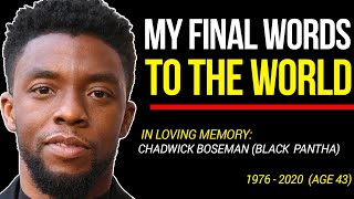 HIS MESSAGE THAT LEFT THE WORLD IN TEARS || TRIBUTE TO DR CHADWICK BOSEMAN (1976 - 2020) video