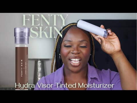 FENTY WITH ANOTHER ONE FOR YA! Trying the Fenty Skin Hydra Visor Tinted Moisturizer | Shade 9
