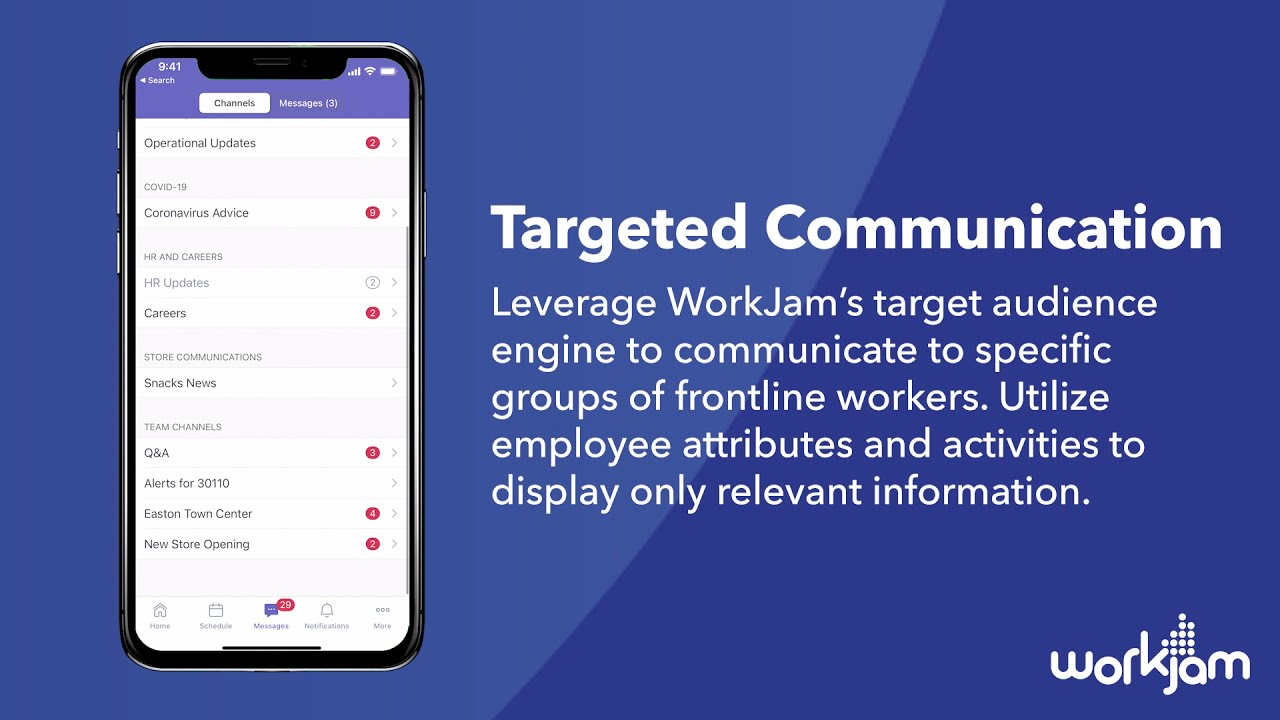 WorkJam: Targeted Communication