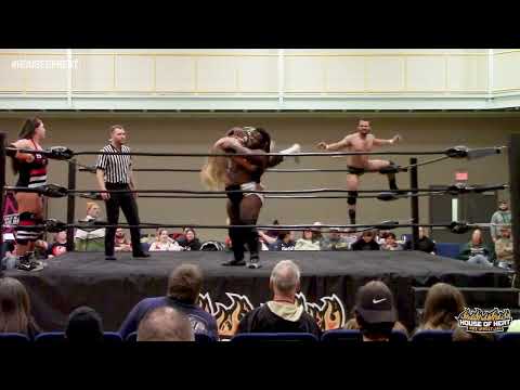 Laynie Luck & GPA vs Calvin Tankman & Rachael Ellering - Mixed Forces Tag Title