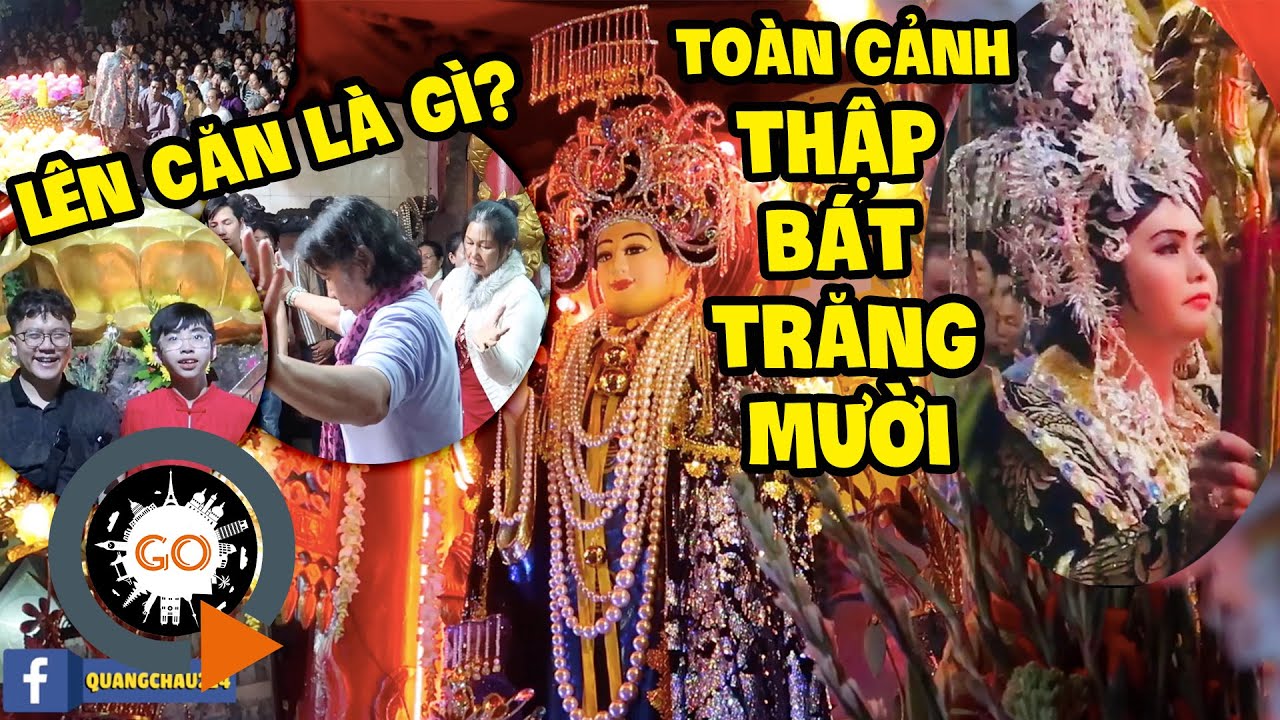 Tận mắt xem "Thay Xiêm Y" của Mẹ Diêu Trì Phật Mẫu ngày Thập Bát Trăng Mười núi Châu Thới