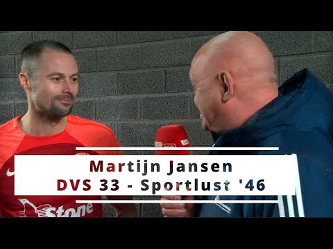 Interview Martijn Jansen DVS33 - Sportlust '46