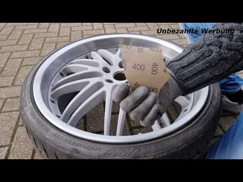 Tutorial: Felgen Aufbereiten, Felgen Schleifen, Felgen Polieren