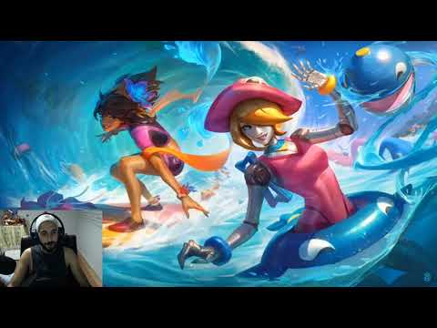 Pool Party Orianna Skin League of Legends Reaction