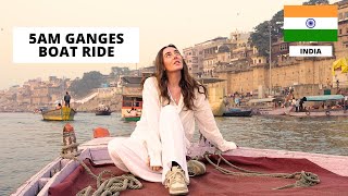 Travel vlog - $30 Sunrise Boat in Varanasi โ This Is What Itโs Really Like