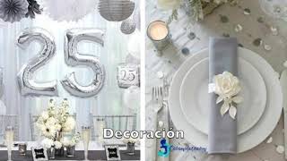 Ideas para Bodas de Plata