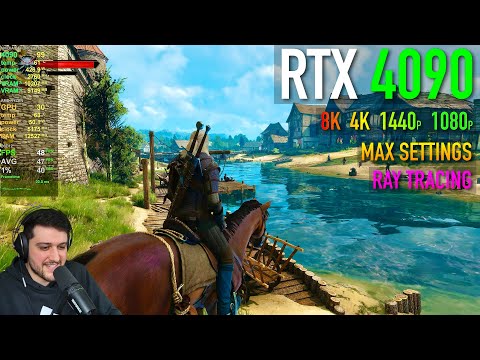 Destroying the RTX 4090 in The Witcher 3 Next Gen with Ray Tracing!