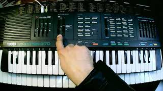 Video thumbnail for YAMAHA PSS-370 (DEMO song while edit sounds) by Keyboards - review - repair