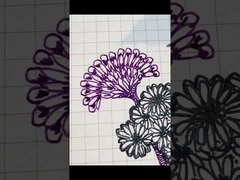 Part#2 Sketch Doodle with LAMY LILAC SE (M) - Diamine 3in1 Ink