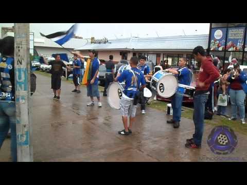 "Actividad de La Pandilla Del Sur previo al Mineros vs Atl Venezuela" Barra: La Pandilla del Sur • Club: Mineros de Guayana