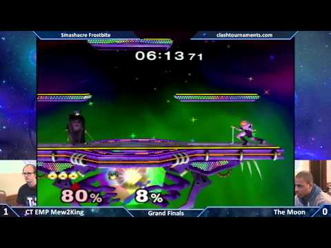 Smashacre Frostbite - CT EMP Mew2King vs The Moon - Grand Finals - SSBM