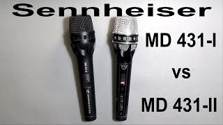 Video thumbnail for Sennheiser MD 431-I vs 431-II by Anton Browne
