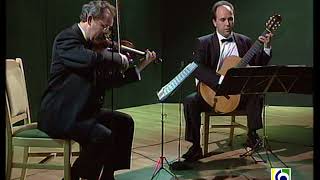 Miguel Trápaga, guitar & Alexandre Detisov, violin