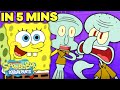 SpongeBob Makes A Mini Squidward 5 Minute Episode SpongeBob