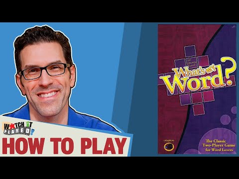 Watch It Played - Come LEARN and PLAY What's My Word !