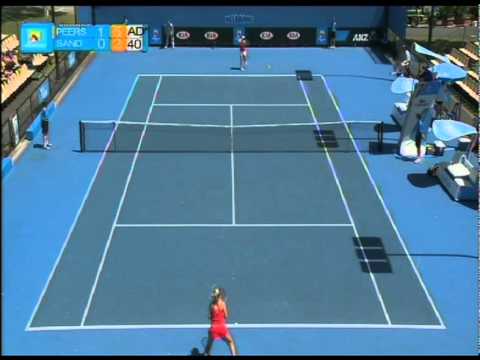 Sally Peers v Storm Sanders highlights: Australian Open Play-off 2012