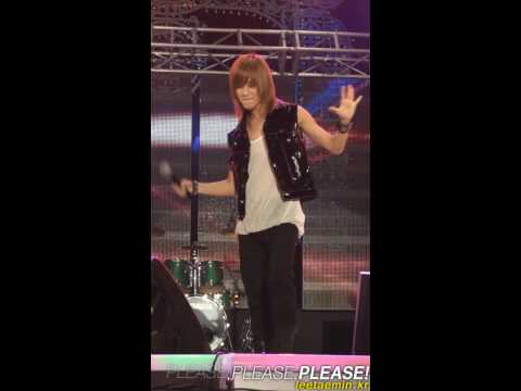 100803 Taemin Replay @ cool summer concert