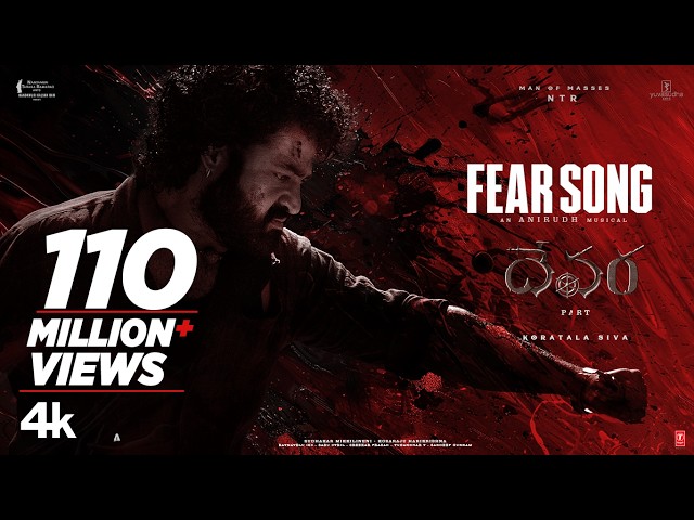 Fear Lyrics English Translation from Devara (Telugu) | Anirudh Ravichander
