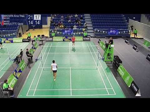 MADSEN (DEN) vs MAHULETTE (NED) - FZ Forza Irish Open 2017 - WS, SF