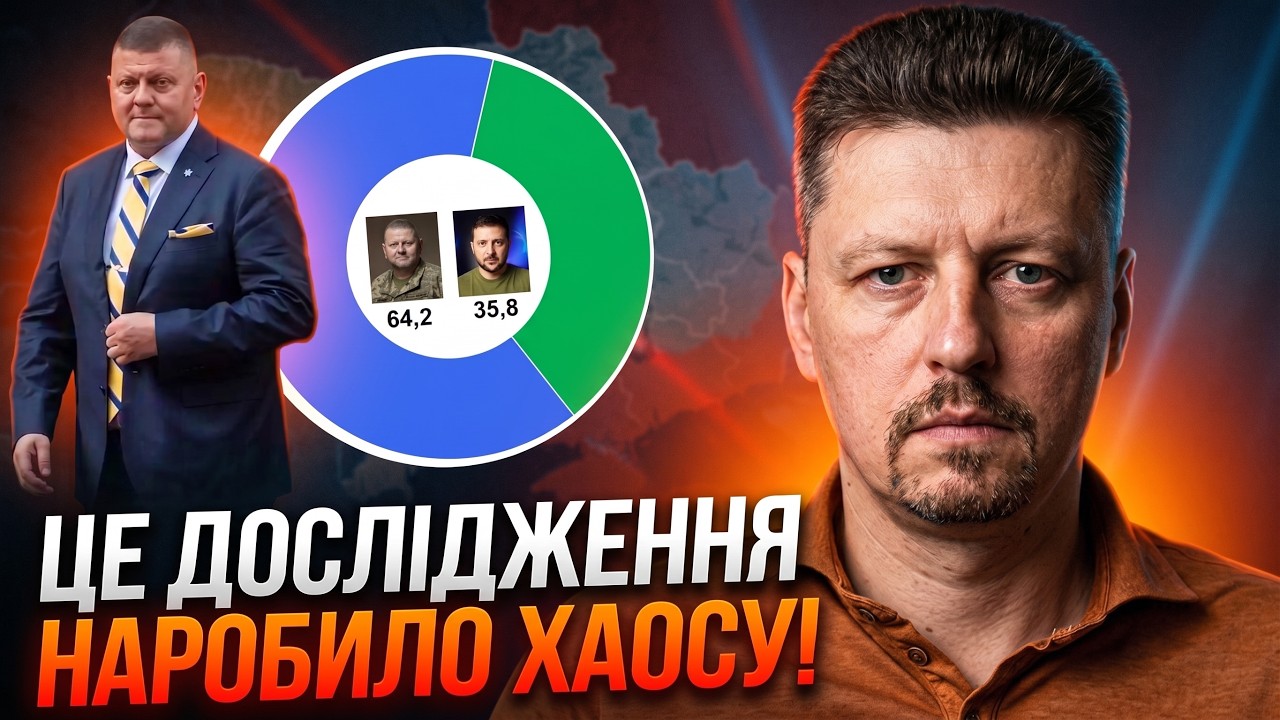 💥Залужний розчавлює Зеленського на виборах? Хто замовив нове опитування / Р