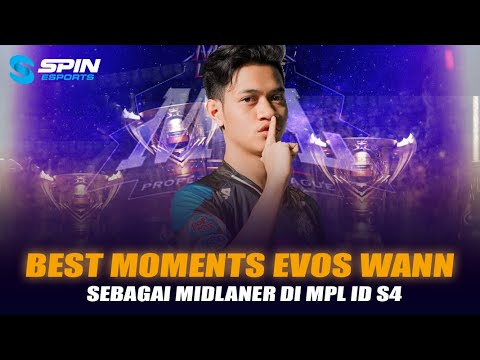 BEST MOMENTS MIDLANER EVOS WANNN MPL ID S4! GINI NIH KALAU WANNN BACK TO MIDLANER DI MPL ID S8!