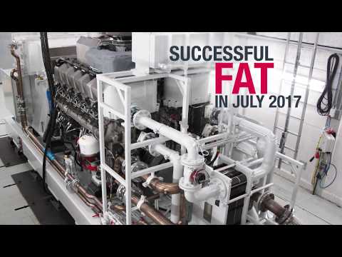 MAN 175D Naval Genset