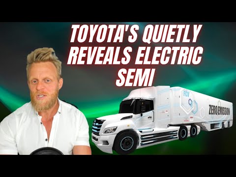 Toyota reveals NEW electric Semi after claiming they wouldn't work...