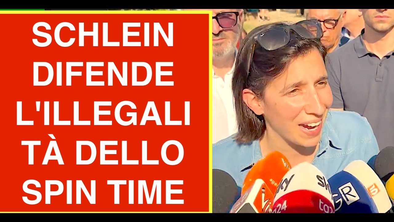SCHLEIN PD E GUALTIERI DIFENDONO L'ILLEGALITÀ DELLO SPIN TIME. TORVRE SOLUZIONE