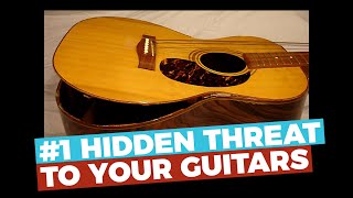 Video thumbnail for #1 HIDDEN THREAT to your guitars - D’Addario Humidipak - Does it work? by Robert Cassard