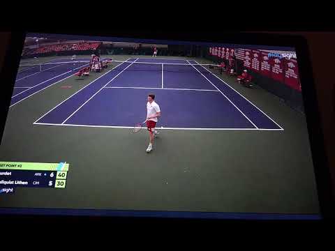 John Hallquist Lithén saving 3 set points