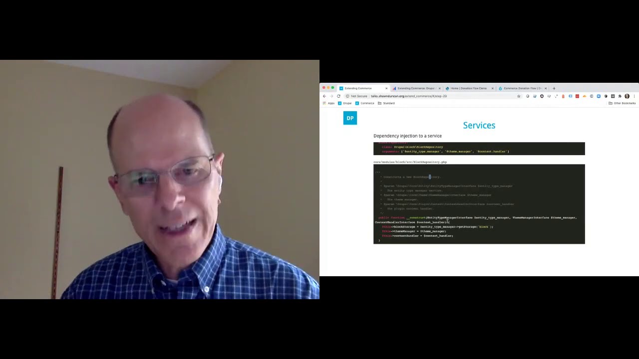 Extending Commerce: Drupal's architecture in action / DrupalCon Global 2020