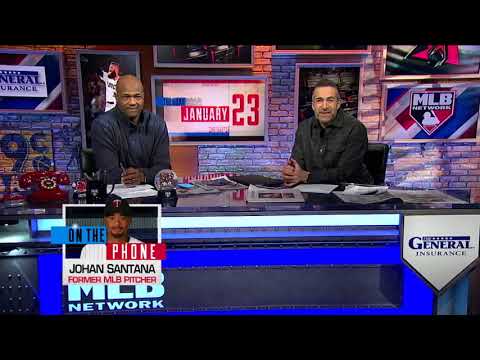 Santana on Twins Hall of Fame