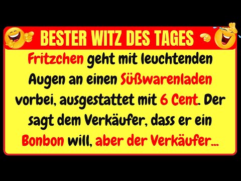 🤣 BESTER WITZ DES TAGES! - Der Verkäufer steckt das Bonbon in den Mund...⎪Täglich Witzige Videos
